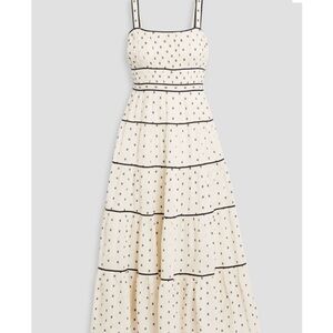 Ulla Johnson Clemente Cotton Midi Sundress 10  seen on Nobody Wants This
